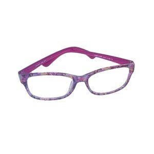 MARILYN MONROE WOMEN'S READING GLASSES +1.50 - PURPLE RECTANGLE SHAPED FRAME